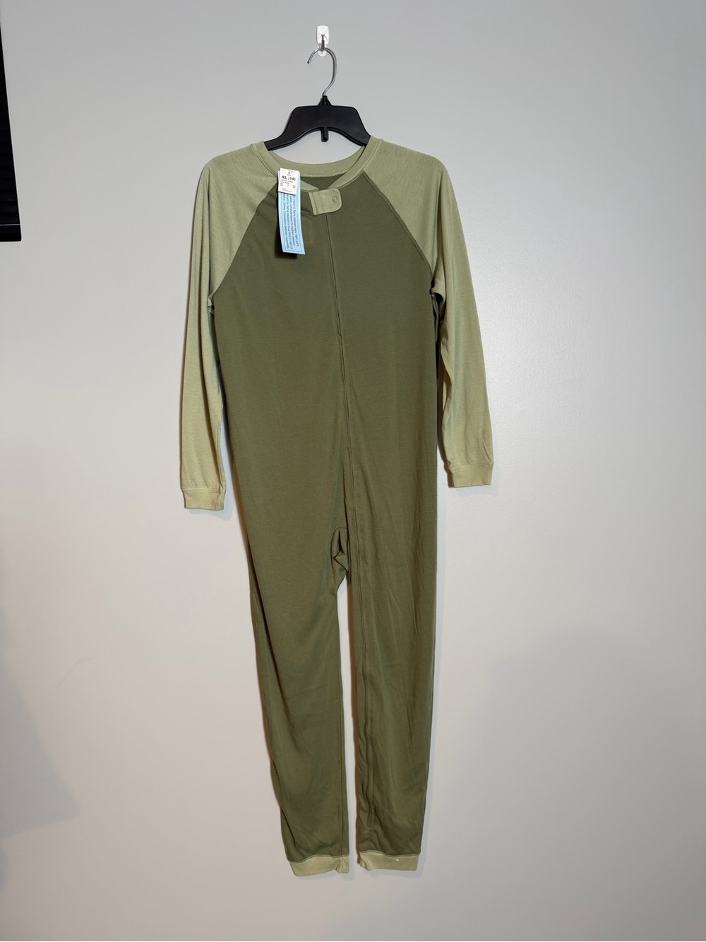 Cat & Jack Two-Tone Olive and Light Olive Kids One-Piece Bodysuit